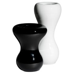 Emmanuel Babled Baobab Porcelain Vase Duo for Rosenthal, 1990s