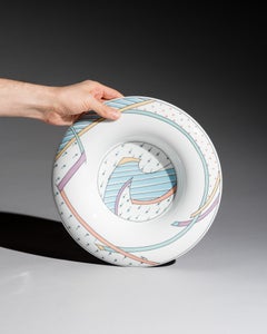 Dorothy Hafner & Tapio Wirkkala Porcelain Bowl for Rosenthal, 1986