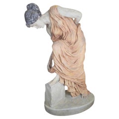 Exceptionally Rare Life-Size Art Nouveau Figure “Lady in Evening Dress”