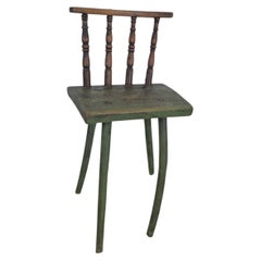 Rare Early 18th-Century Austrian Alpine Farmhouse Chair