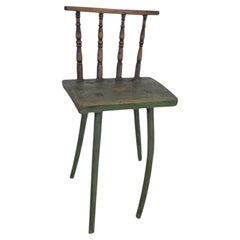 Rare Early 18th-Century Austrian Alpine Farmhouse Chair