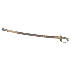 19th Century British Officer's Sword and Sheath Stamped 'Buckmaster'