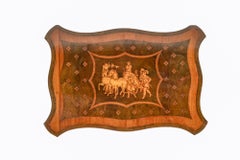 19th Century Continental Serpentine-Shaped Occasional Table
