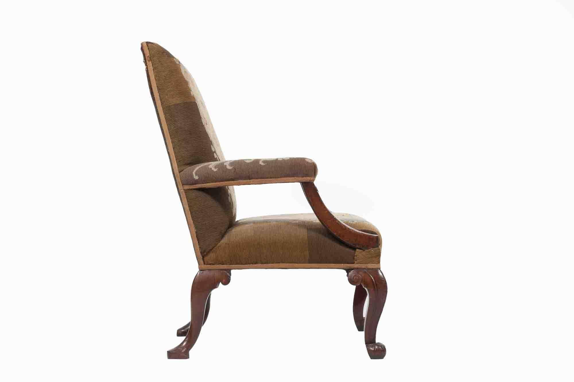 Irish 19th Century Gainsborough Armchair For Sale