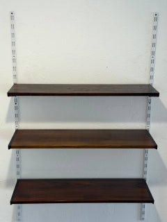 Kai Kristiansen MCM Danish Rosewood Wall Unit Scandinavian Shelving System
