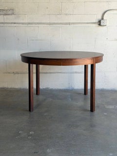 Bertil Fridhagen pour Bodafors : table à manger extensible vintage en palissandre suédois
