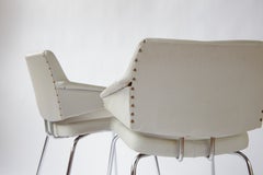 Jacob Jensen for Duba Conference Chairs, Chrome Base, Denmark, 1970s