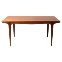 Johannes Andersen Extendable Teak Dining Table for Uldum Møbelfabrik, Denmark, 1