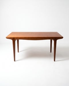 Johannes Andersen Extendable Teak Dining Table for Uldum Møbelfabrik, Denmark, 1