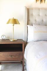 Brass Bedside Lamps by Ewå Värnamo