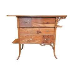 Emile Gallé Commode Art Nouveau L'Orge