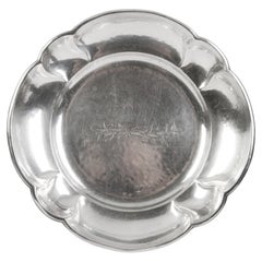 Silver dish, Hugo Böhm, Germany, Schwäbisch Gmund, beg. of 20th century
