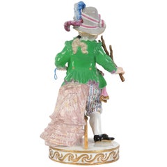 Porcelain Figure "Boy with a Toy Horse", Meissen, Germany, 19th century