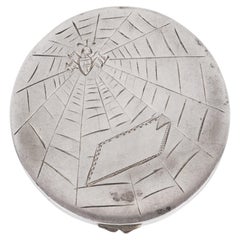 Silver compact, A/S L. Rosenthal, Latvia, 1920s - 1930s