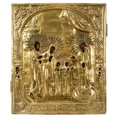 Icon "The Presentation of the Virgin in the Temple", Russian Empire