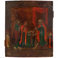 Icon "The Presentation of the Virgin in the Temple", Russian Empire