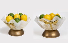 Pair of Murano Glass Bowls