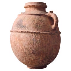 Pot de conservation en terre cuite orné de motifs de lézards, Maroc, début du XXe siècle