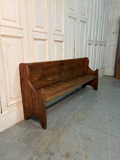 Late 19th-Century Rustic Mountain Larch Bench