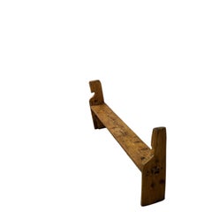 Panchina antica in legno di abete – XVIII secolo