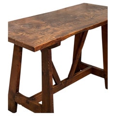Table « Fratino » en bois de sapin du XIXe siècle