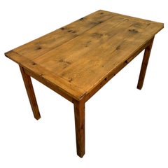Fir Wood Kitchen Table – Early 20th Century
