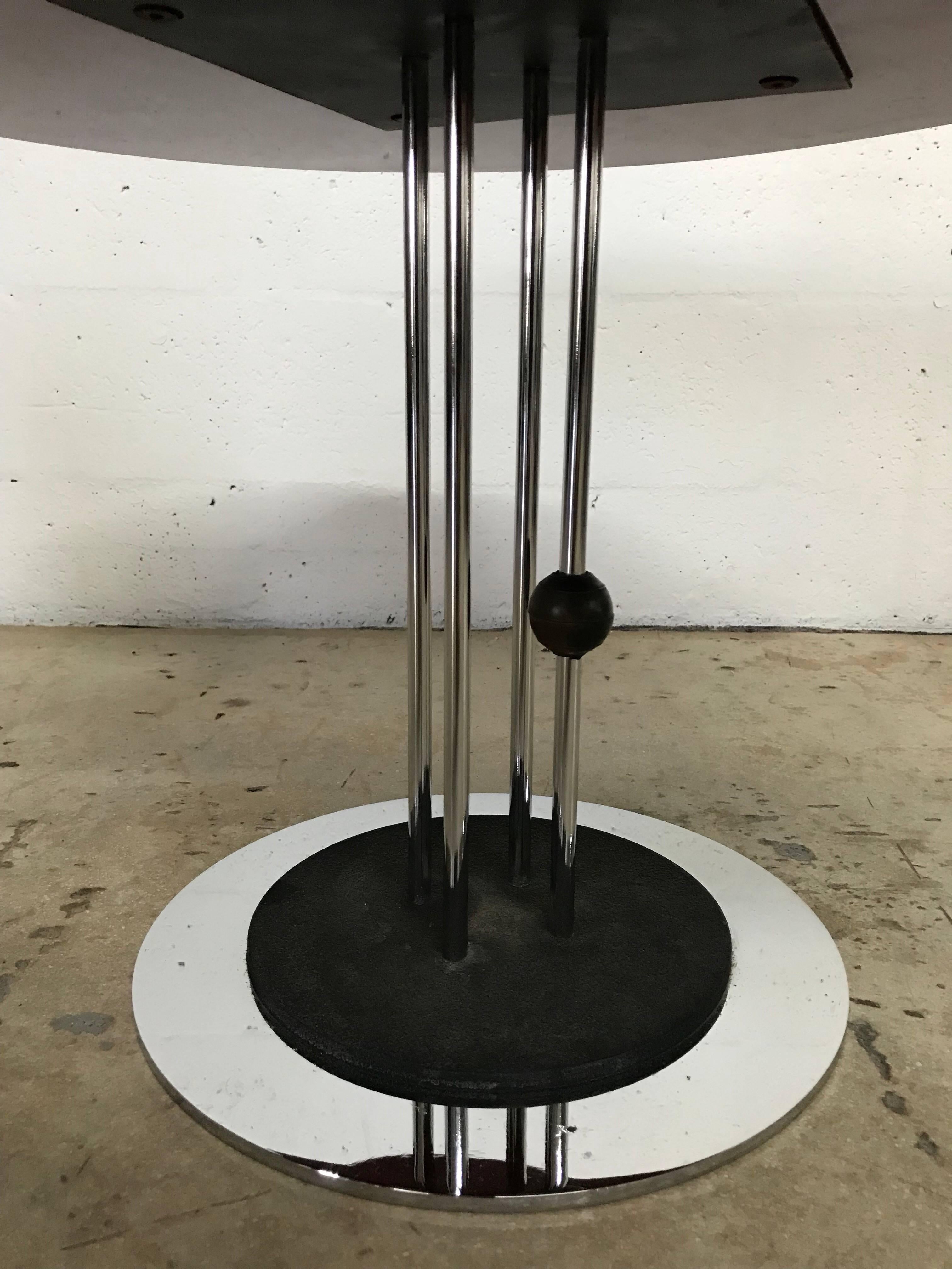 Lacquered Maurizio Salvato Post-Modern Side or End Table for Saporiti