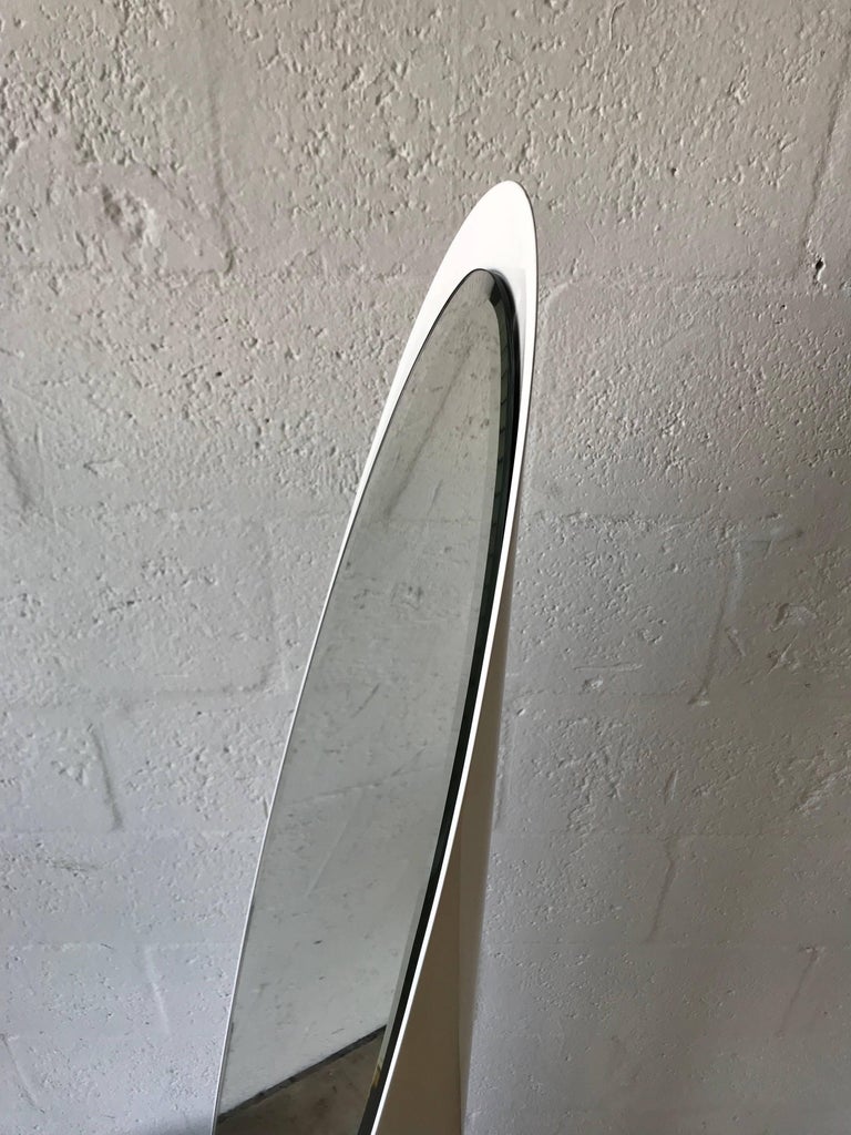 Roger Lecal “Lipstick” Standing Floor Mirror at 1stDibs