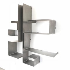 François Monnet and Joelle Ferlande “Zig-Zag” Wall Unit or Shelving for Kappa