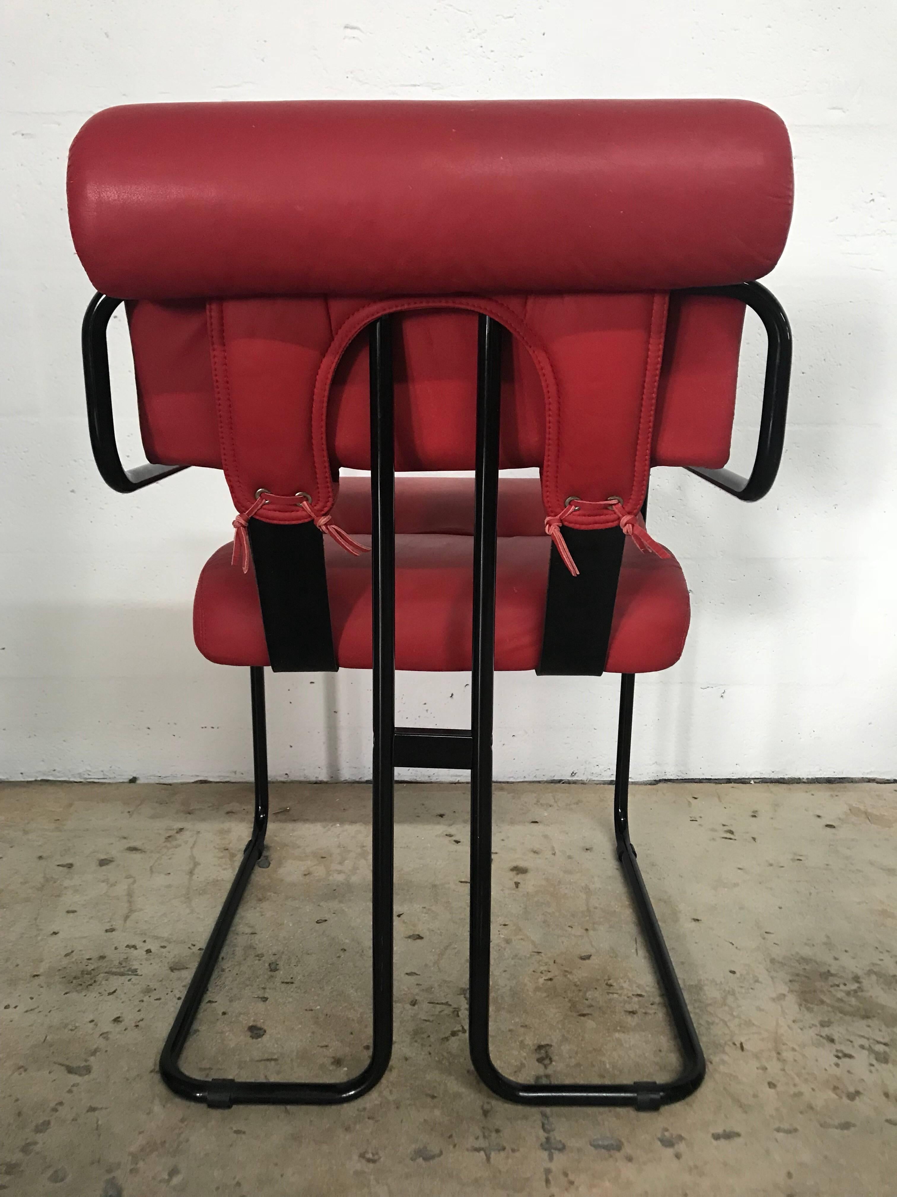 Italian Rare Set of Four “Tucroma” Chairs by Guido Faleschini for Pace Collection