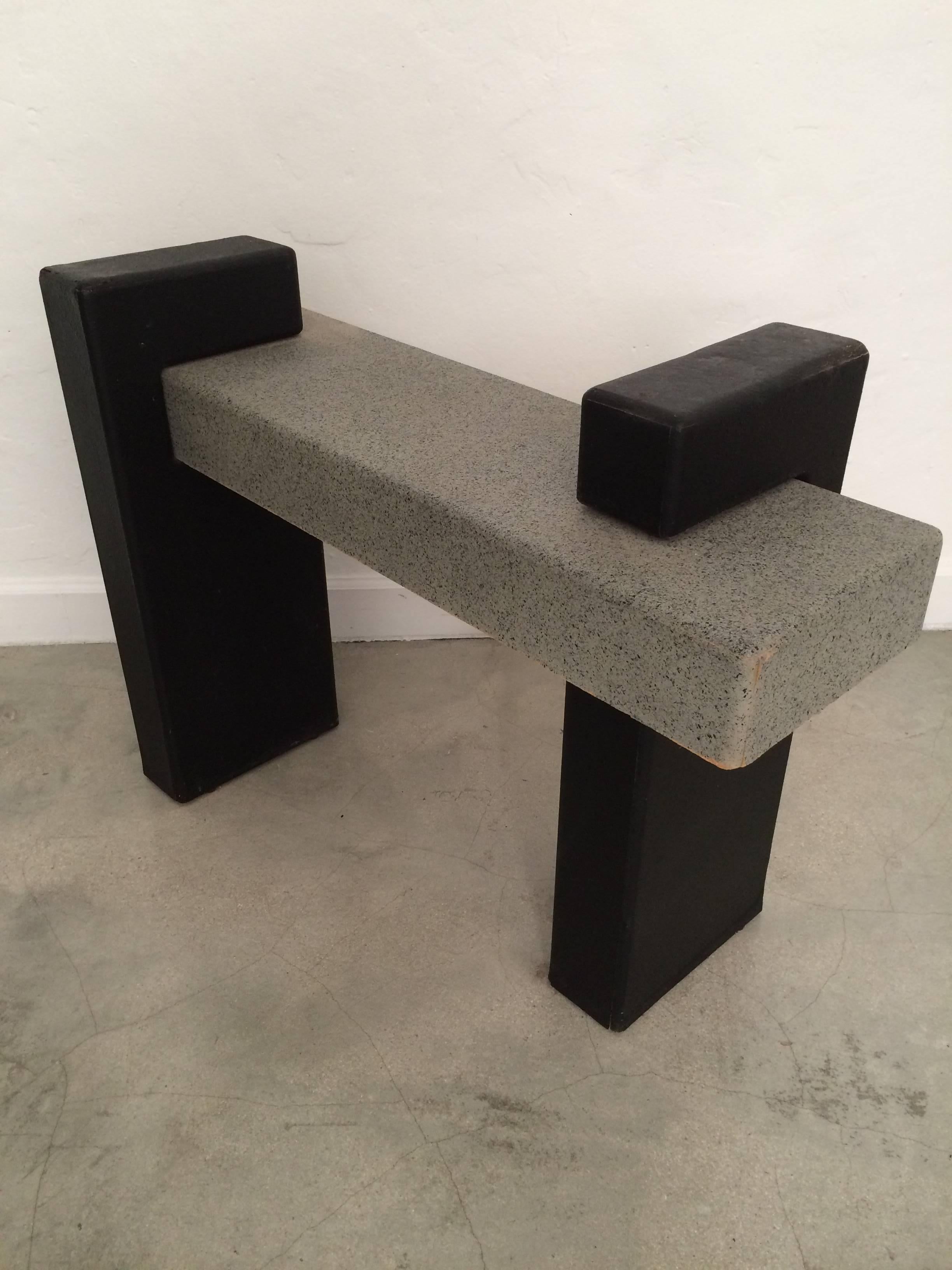 American 1980s Postmodern Console Table