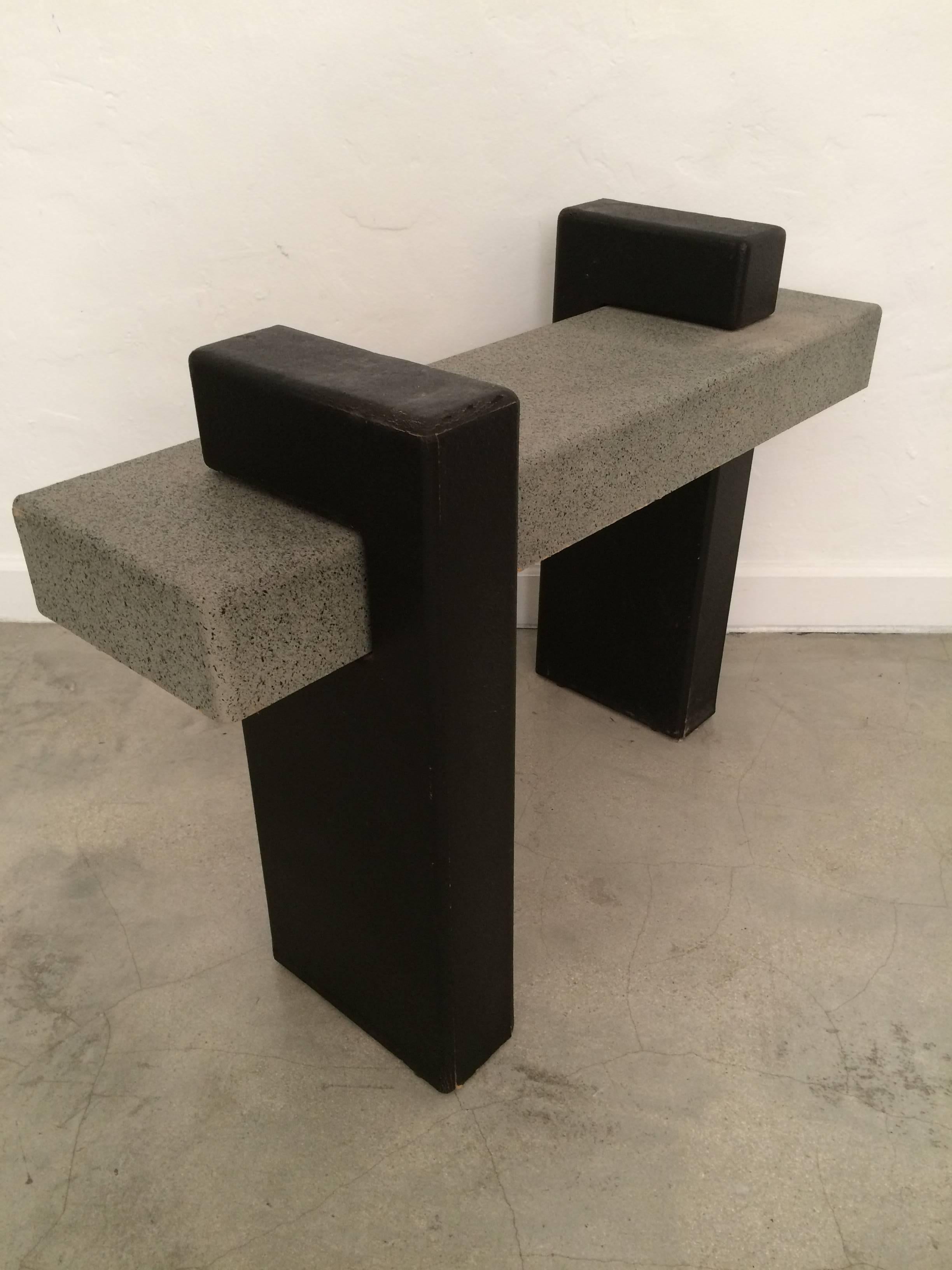20th Century 1980s Postmodern Console Table
