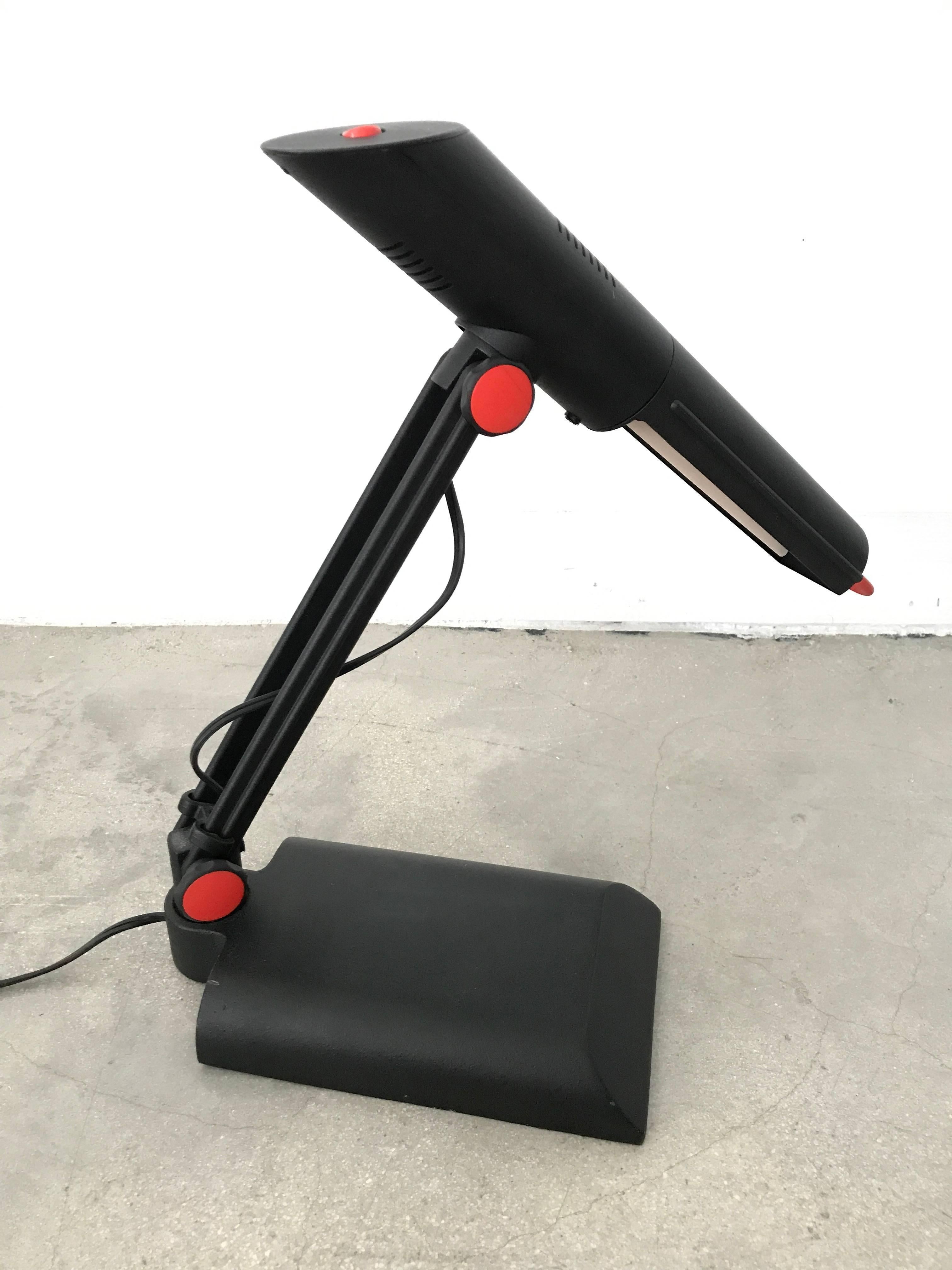 Post-Modern Post Modern Articulating Desk Task or Table Lamp by Phillips, circa 1980s For Sale