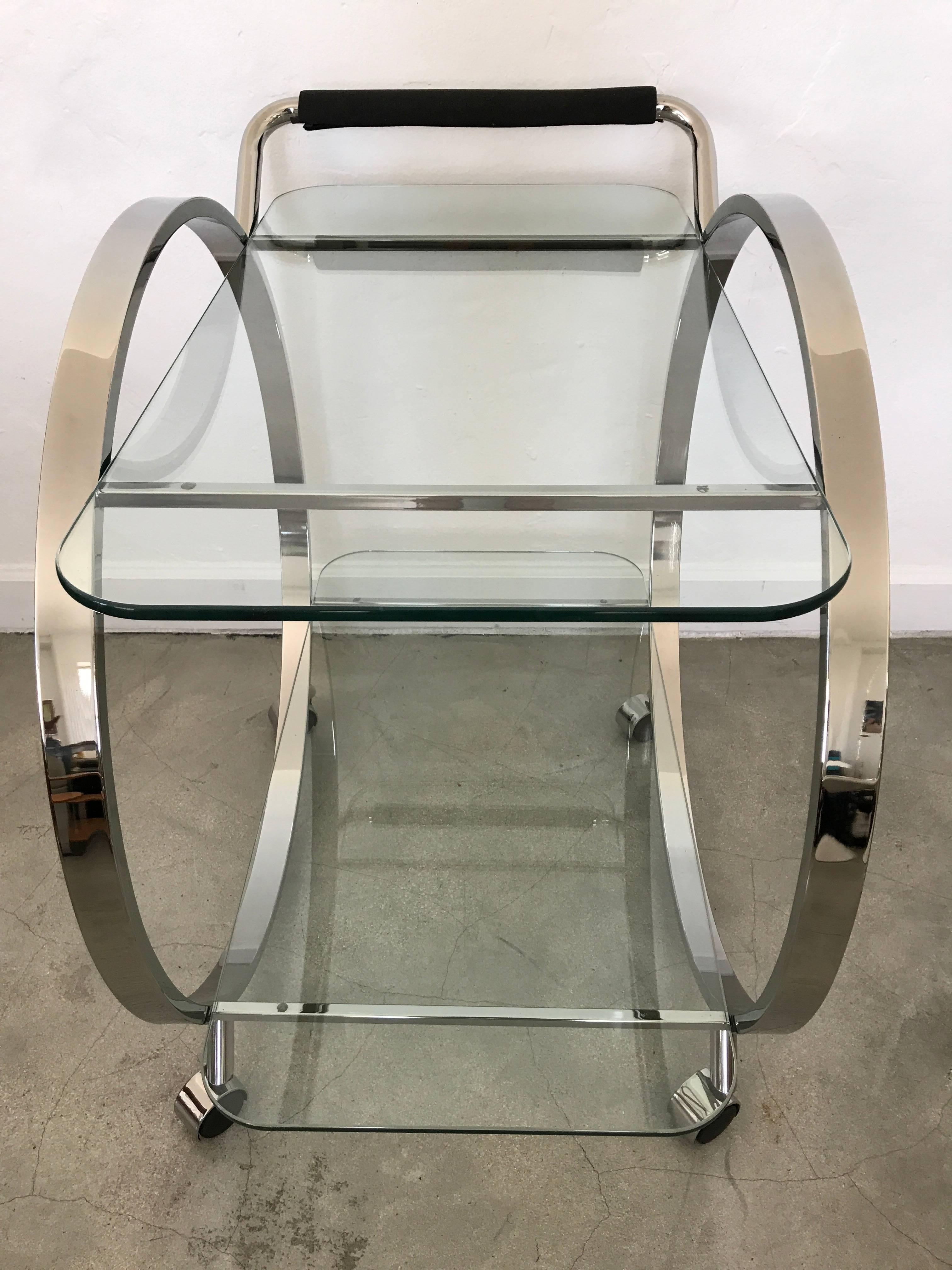 1970s Modern Bar Cart 1