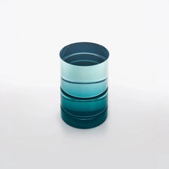 Blue ETS Resin Side Table by Niko Koronis