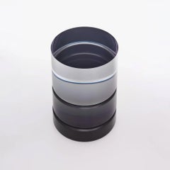 Black ETS Resin Side Table by Niko Koronis