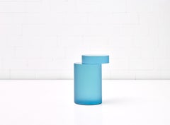 Blue TVK Resin Side Table by Niko Koronis