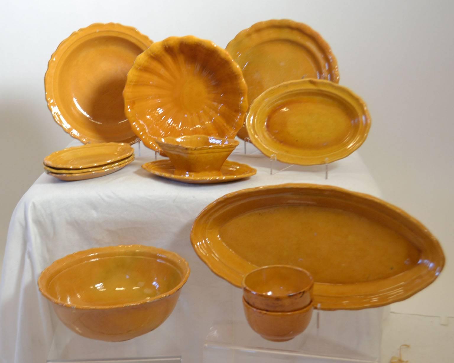 European 20th Century Faience Tableware