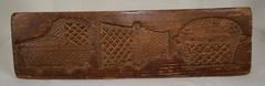 Double Sided Wooden Gingerbread Mold