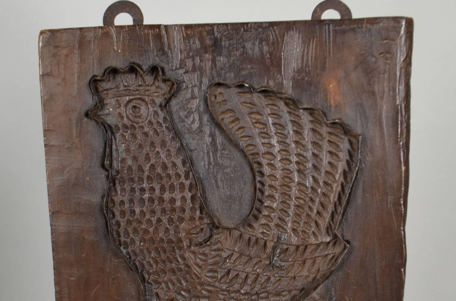 French 19th Century Wooden Gingerbread Mold