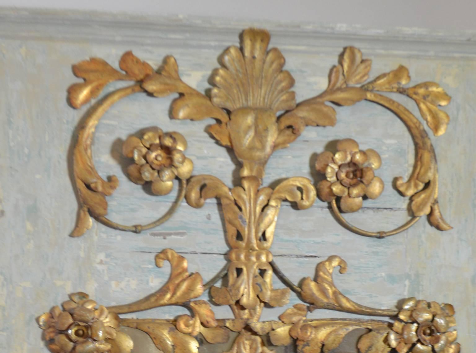 French  Pair of Venetian Mirrors, Assembled with 18th century elements