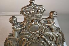 William and Mary-Style Silver Plate Sconces