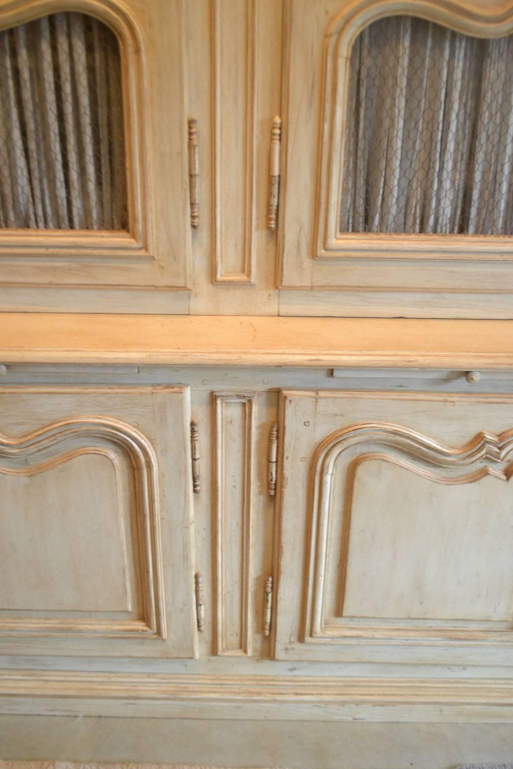 French Provincial Painted Cabinet, France For Sale