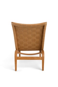Bruno Mathsson Model 36 Chaise Lounge, Beechwood, Scandinavian Design