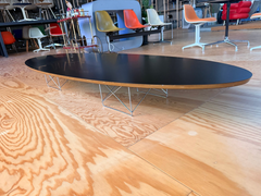 Elliptischer ETR Tisch von Charles & Ray Eames für Vitra, 2000er