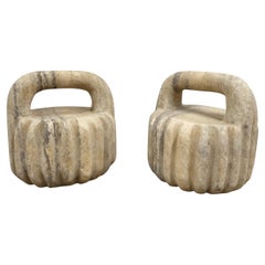 Ancient Marble Weights from North East China