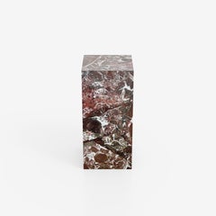 PIASTRA Rosso Levanto Marble Pedestal