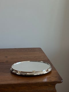 BMF Mirrored Revolving Serving Tray or Lazy Susan, West Germany, Mid-20th Centur