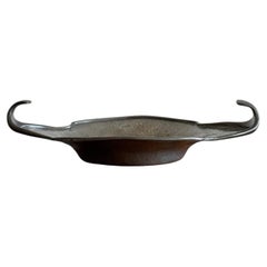 Liberty & Co. Tudric Hand-Hammered Pewter Bowl, Model 01497, England, 1920s