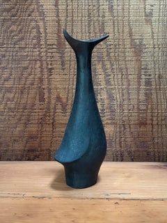 Vase vintage moderniste en bronze de Masaharu Hori, Japon, vers les années 1960